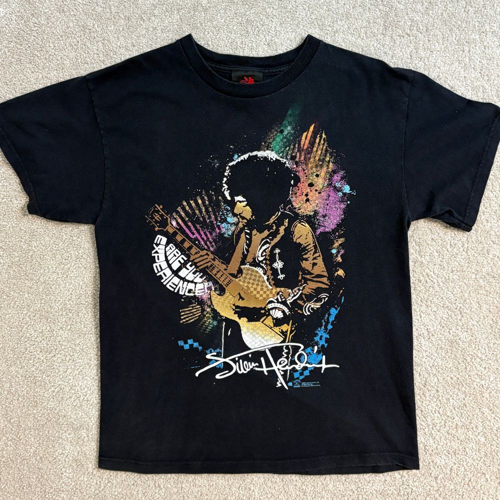 Vintage 2008 Zion Rootswear Jimi Hendrix Graphic Tee Are‎ You Experienced M